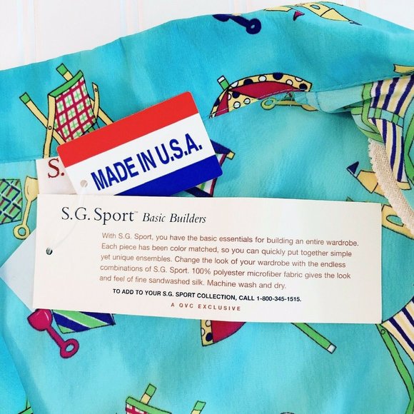 Vintage 90s S.G. Sport Collection Size L Shirt - Picture 9 of 11